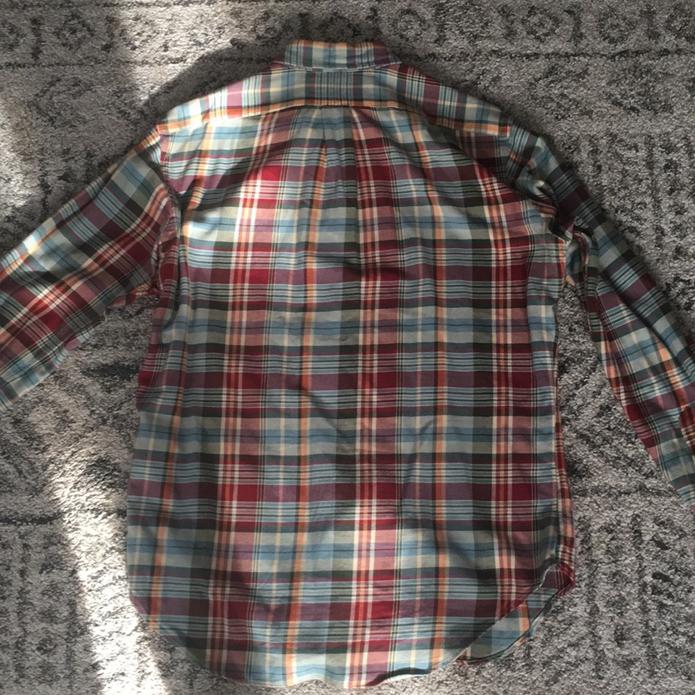 Ralph Lauren polo button shirt long sleeve medium - Picture 4 of 4